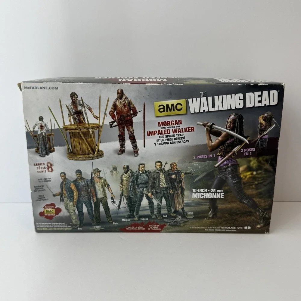 The Walking Dead Morgan with Impaled Walker Deluxe Figure Box Set AMC McFarlane